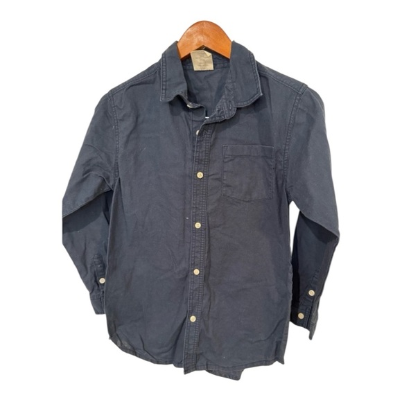 Crazy 8 Kids Blue Button Down Shirt - Picture 5 of 5
